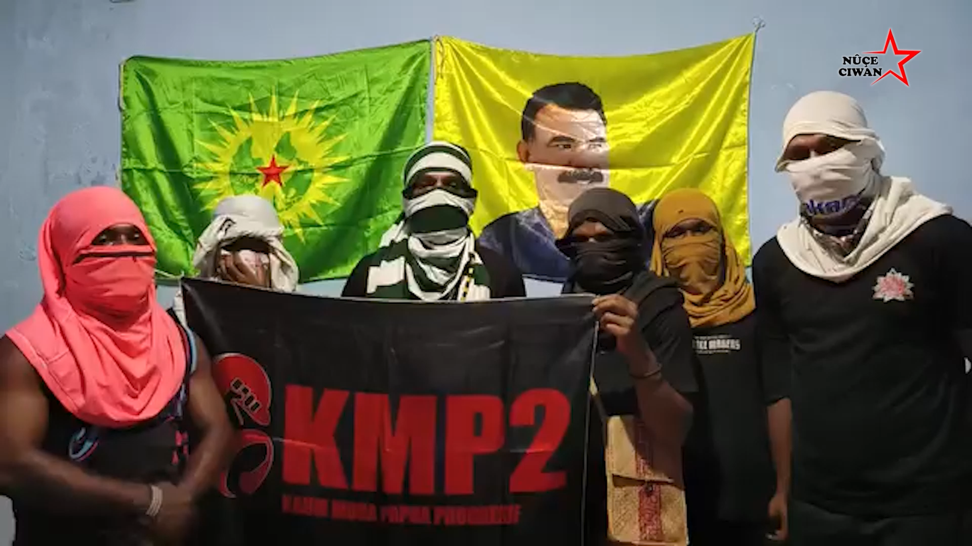 Ciwanên Papûa Ji Bo Rojavaye Peyamê Piştgiriya Dişînin