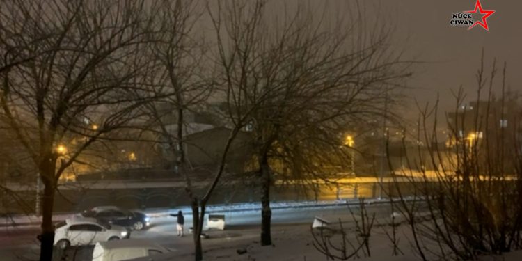 Ciwanên Welatparêz Li Amedê Ji Bo Rojava Daketin Kolanan