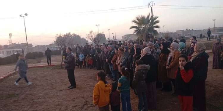 Li Til Temir’ê Ciwanên Şoreşger û Jinên Ciwan Ji Bo Êrîşê Şex Meqsûd Daxûyanî Dan