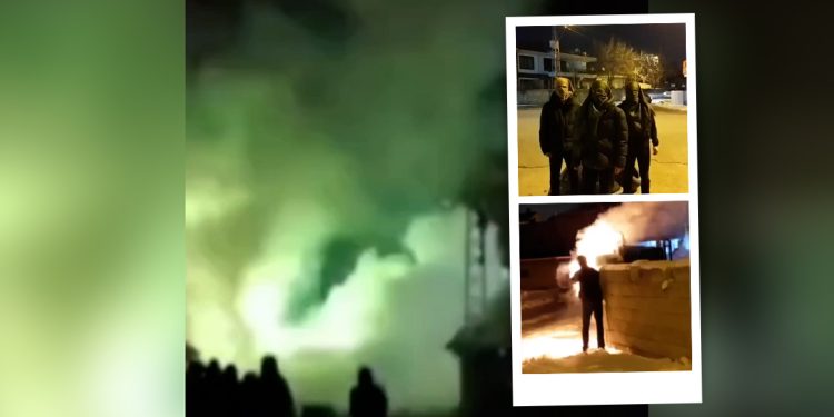 Ciwan Li Wanê Li Dijî Êrîşên Li Ser Heleb û Rojava Xwepêşandanê Dikin