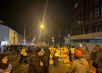 Li Bernê, Bi Pêşengiya TCŞ Meşek Ber Bi Konsolosxaneya ABD Ve Hate Lidarxistin