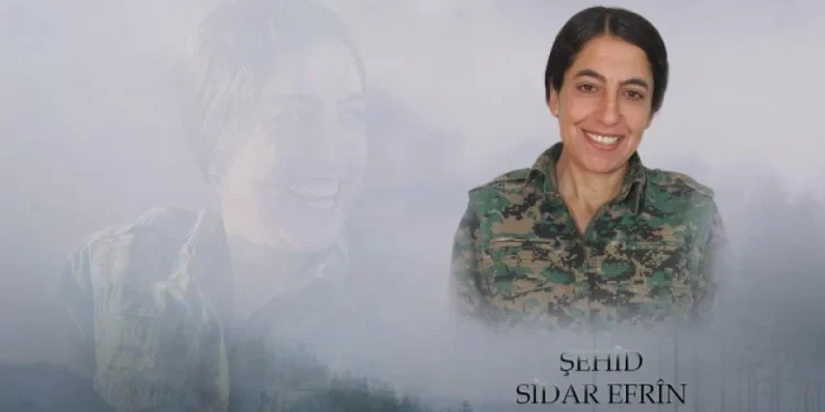 YPJ: Fermandar Sîdar Efrîn Sembola Têkoşîna Jina Kedkar û Şerker e
