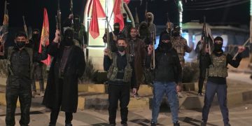 Li Qinê Gundewarên Kobanê Ciwanan Piştgiriya Xwe ji Şêx Mesûd û Eşrefiyê Nîşan Dan