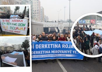 Li Amedê Bi Hezaran Kes Meşiyan: Heya Êriş Rawestin Em ê Kolanan Bin