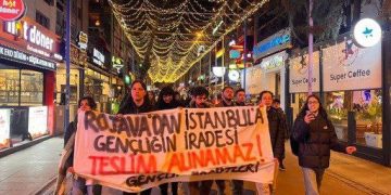 Rêxistinên Ciwanan Li Enqerê Meşek Li Dar Xist