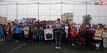 Zarokên Werzişvan ên Kobanê Sûcên Çeteyan Li Ser Zarokên Helebê Şermezar Kirin