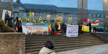 Li Belçîkayê Bi Pêşengiya TCŞê, Êrîşên Li Dijî Eşrefiyê û Şêxmeqsûdê Hatin Protestokirin