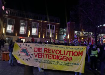 Êrîşên Li Dijî Rojava Bi Çalakiyeke Girseyî Li Kîelê Hatin Şermezarkirin