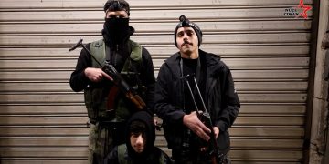 Ciwanên Hesekê Bajarê Xwe Diparêzin