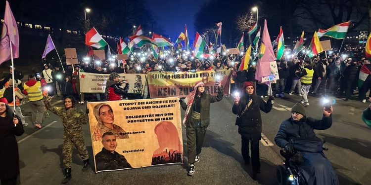 Bi Deh Hezaran Li Hamburgê: Terorîzma Tirkiye-HTŞ Wê Were Têkbirin