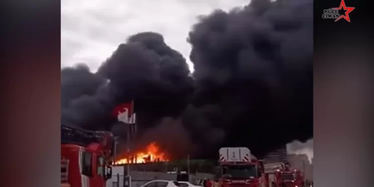 Ciwanên Welatparêz Li Stenbolê Êrîşên Li Ser Rojava Xwepêşandan Lidar Dixin