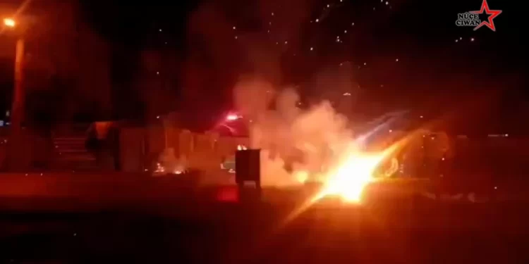 Ciwanên Welatparêz Li Edenê Êrîşên Li Ser Rojava Xwepêşandan Lidar Dixin