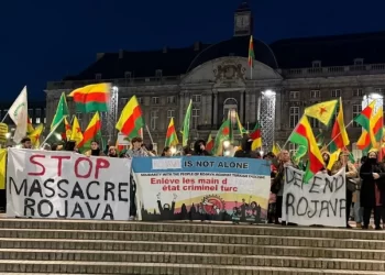 Li Belçîkayê Bi Pêşengiya Ciwanan Meşek Hate Lidarxistin