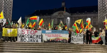 Li Belçîkayê Bi Pêşengiya Ciwanan Meşek Hate Lidarxistin