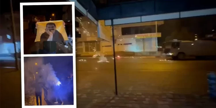 Li Êlihê, Ciwanan Bi Polîsan Re Pevçûn: Piştgiriya Gel Ji Xwepêşandana Ciwanan Re Hat Dayîn