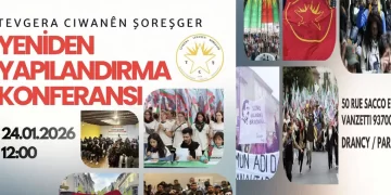 Konferansa Ji Nû Ve Avakirina TCŞ ê Wê Di 24ê Çile De Li Parîsê Bê Lidarxistin