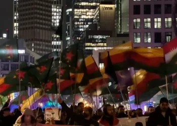 Êrîşên Li Ser Rojava Li Frankfurtê Hatin Protestokirin