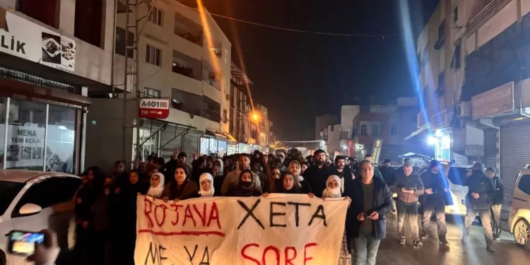 Meşa Bi Pêşengiya Ciwanan Li Edenê Ji Bo Şêx Meqsûd