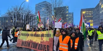 Bi Hezaran Li Hamburgê: Em ê Li Ber Terora HTS-Tirk Serî Netewînin