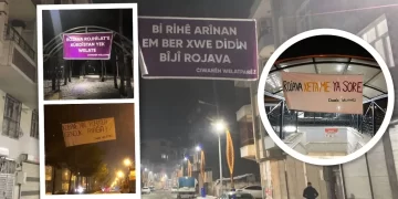 Ciwanên Welatparêz Li Bismilê Li Dijî Êrîşên Li Ser Rojava Çalakî Li Dar Xistin