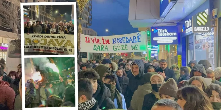 Li Wanê Xwepêşandaneke Mezin Ji Bo Rojava