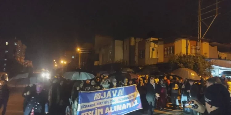 Li Ceyhanê Ji Bo Rojava Meş