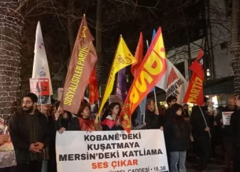 Rêxistinên Ciwanan Li Enqerê Ji Bo Rojava Meşiyan