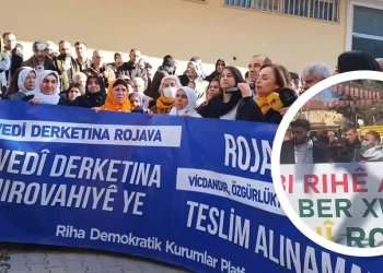 Li Ser Sînorê Kobanî Li Dijî Êrîşên Li Ser Rojava Meş Hate Li Darxistin