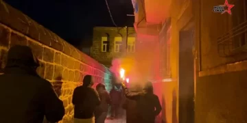 Meşa Ciwanên Welatparêz Li Amedê Ji Bo Rojava