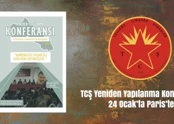 Konferansa Ji Nû Ve Avakirina TCŞê Wê Di 24ê Çile De Li Parîsê Bê Lidarxistin