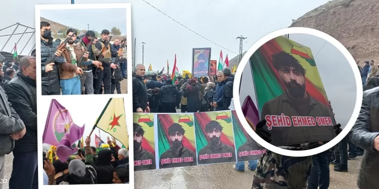 Şehîd Ehmed Omer Bi Rêya Deriyê Sînor ê Sêmalka Ber Bi Başûrê Kurdistanê Ve Hate Şandin