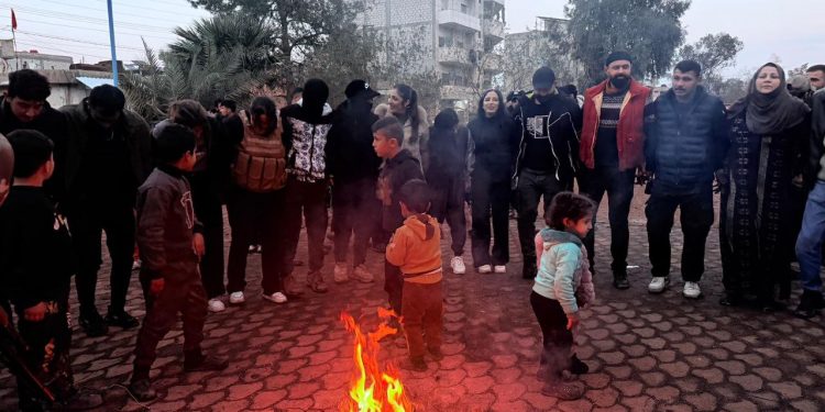 Ciwanên Şoreşger li Hesekê Çalakiyek ji bo Bilindkirina Moralê Lidar Xistin: Parka Nergiz bi Ruhê Berxwedanê Tijî Bû