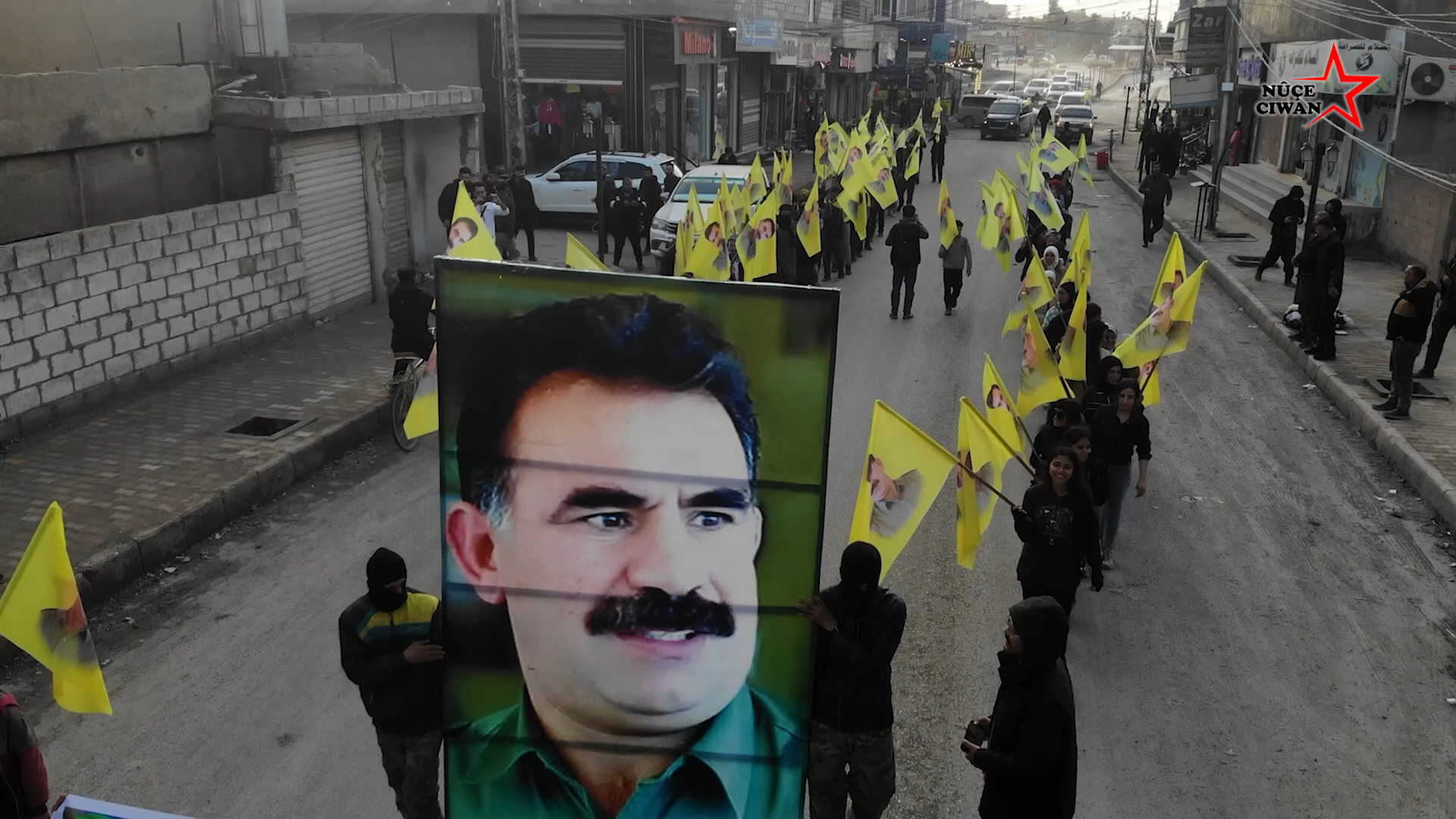 Ciwanan Li Hesekê Komploya 15ê Sibatê Protesto Kirin