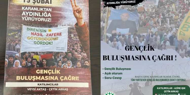 Li Riha û Amedê Civînên Ciwanan: “Werin Em Bi Hev Re Di Tariyê De Bibin Ronahiyek, Werin Em Hêviyê Geş Bikin”