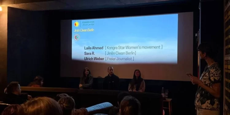 Şeva Fîlman Ji Bo Rojava, Bi Pêşengiya Jinên Ciwan Li Berlînê