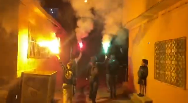 Yurtsever gençlik İzmir’de kimyasala karşı yürüdü