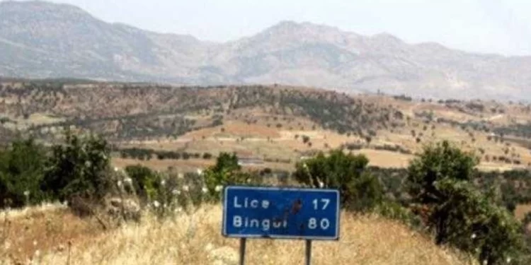 Licê kırsalında silah sesleri yükseldi