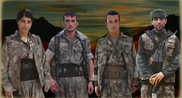 HPG – Medya Savunma Alanları’nda şehadete ulaşan 4 gerillanın kimlik bilgilerini açıkladı