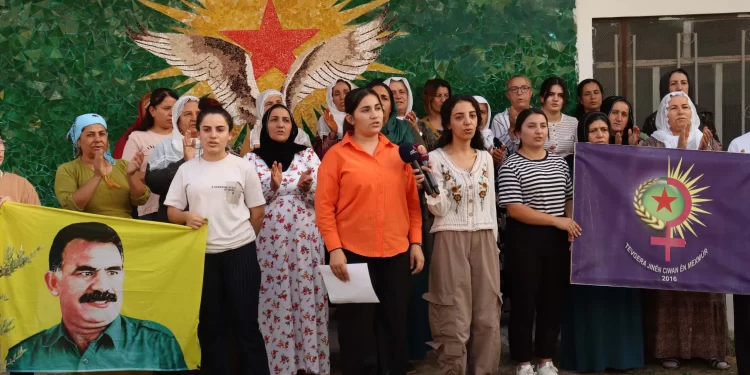 Mexmûr Genç Kadın Hareketi’nin eylem dizisi yapılan açıklamayla sona erdi