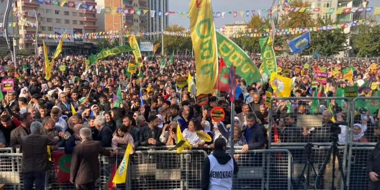 Êlih’te ‘Demokrasi ve Özgürlük’ mitingi- yenilendi