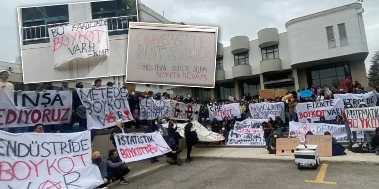 Üniversitelilerin boykutu devam ediyor