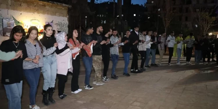 Halep’te PYD gençliğinden 4 Nisan etkinliği