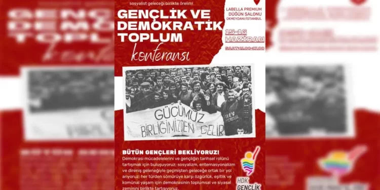 Gençler ‘Demokratik Toplum’ konferansı gerçekleştirecek