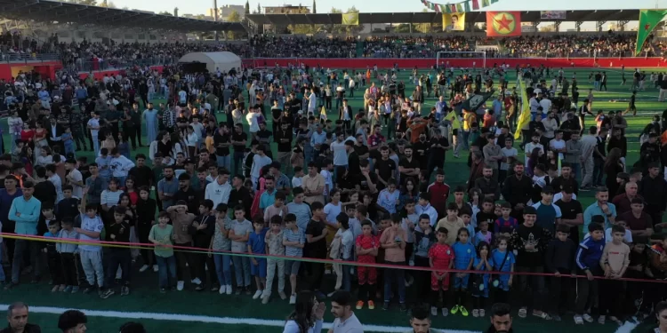 6. Şehit Bawer Agir Festivali Yeni Stadyumda Başladı- yenilendi