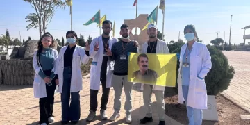 Hesekê Şehrinde Yurtsever Öğrenciler Birliği Sağlık Komünü Kurdu