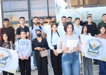 Rojava Üniversitesi Öğrencileri, Rojîn Kabaiş’nin Katledilmesini Kınadı