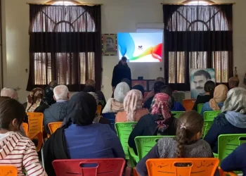 Efrinli Gençler Tebqa’da Şehit Ronahi Amanos’u Andı