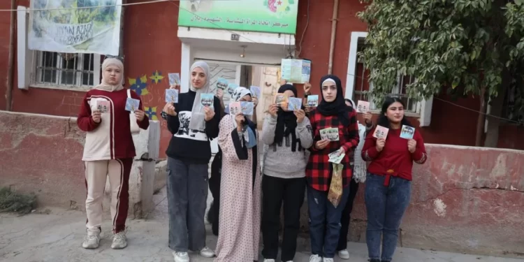 Genç Kadınlar Birliği, “KOM BIBE” Kampanyası Kapsamında Çalışmalarına Devam Ediyor