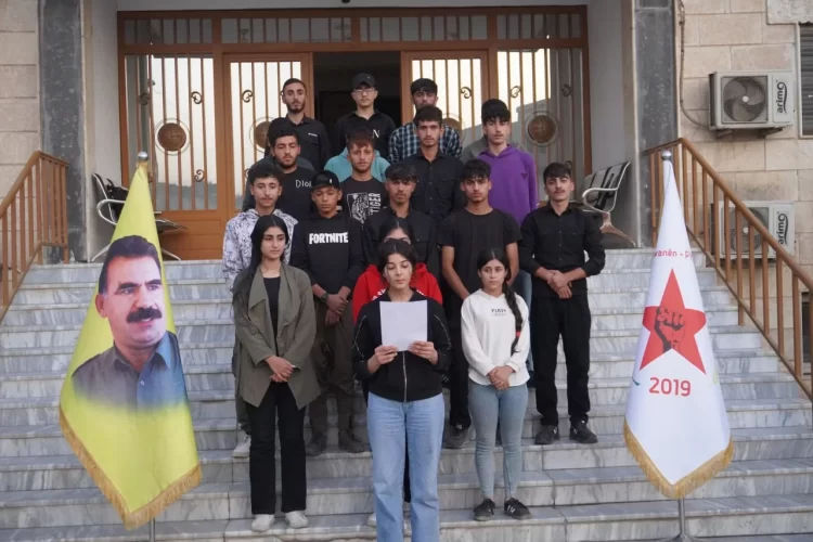 Partiya Yekîtiya Demokratîk (PYD) Gençlik Meclisi Ekolojik Kampanya Başlattı