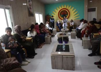 Hesekê’de Gençlerin Kurduğu Sağlık Komünü Çalışmalarına Devam Ediyor